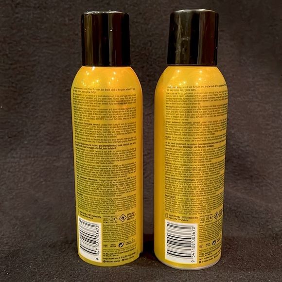 b.tan Tanned AF Darkest 1 Hour Bronzing Mist Self Tanner Set of 2 (7 oz ea) NEW - Picture 3 of 5